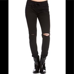 American Bazi Drawstring ripped denim jeans